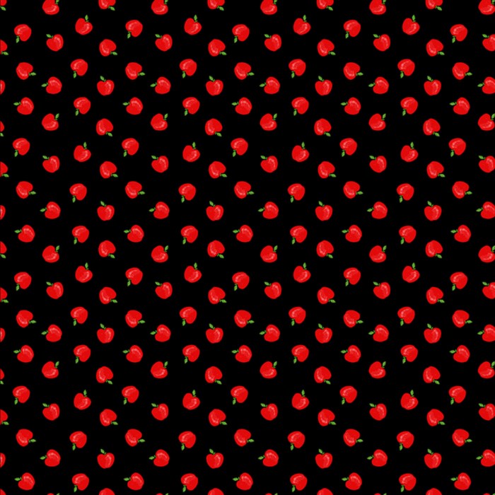 Too Cool For School Tossed Red Apples