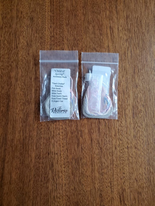 The Victoria Sampler - Child of Spring Embellishment pack