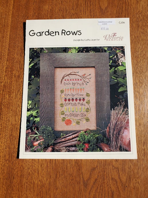The Victoria Sampler - Garden Rows (with embellishment pack)