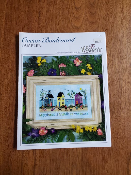 The Victoria Sampler - Ocean Boulevard Sampler (with embellishment pack)
