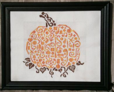 White Willow Stitching - Tribal Pumpkin