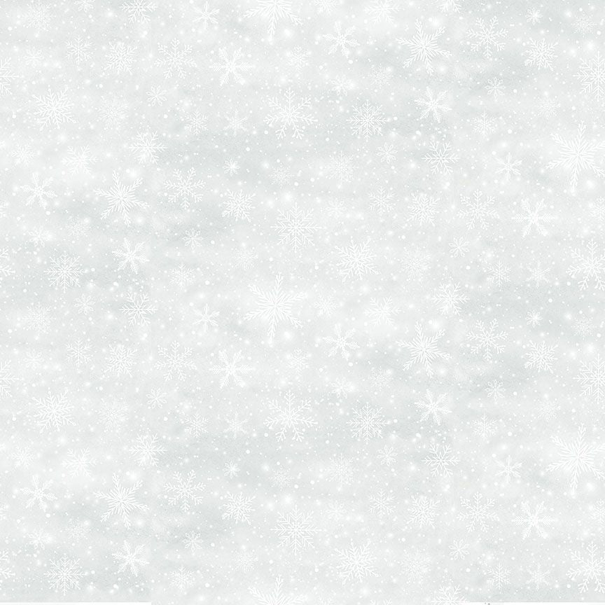 Winter Wonderland Snowflakes Mist
