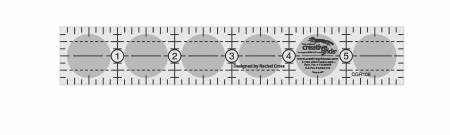 Creative Grids Quilt Ruler 1in x 6in - CGR106