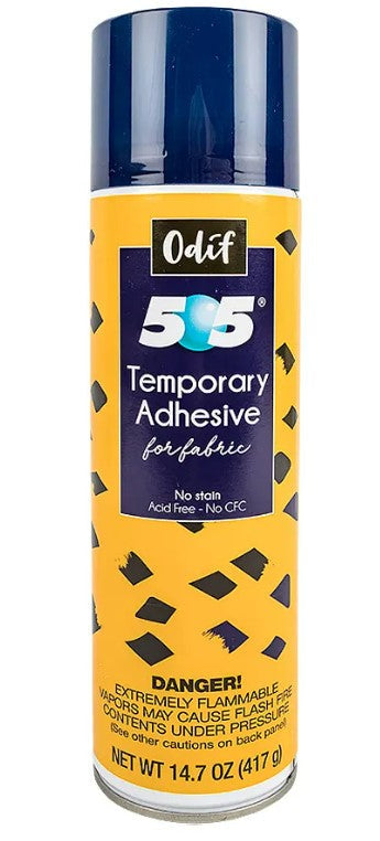 Odif 505 Temporary Fabric Adhesive 7.2 oz