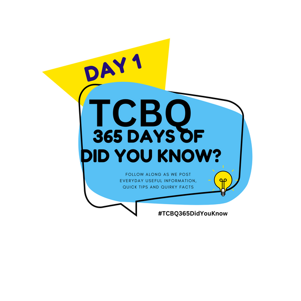 LOGO FOR THE TCBQ 365 DAYS OF DID YOU KNOW BLOG