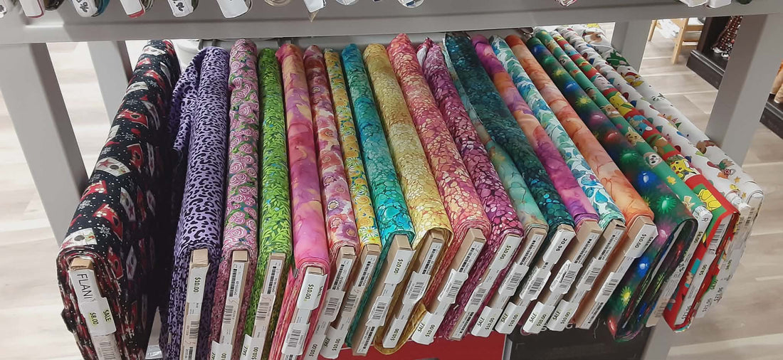 Why we all need a pile of cheap fabric!