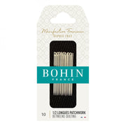 Bohin Between Quilting Needles Size 10