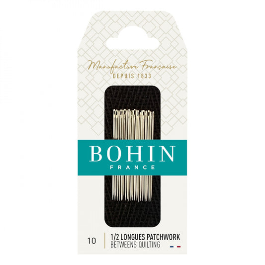 Bohin Between Quilting Needles Size 10