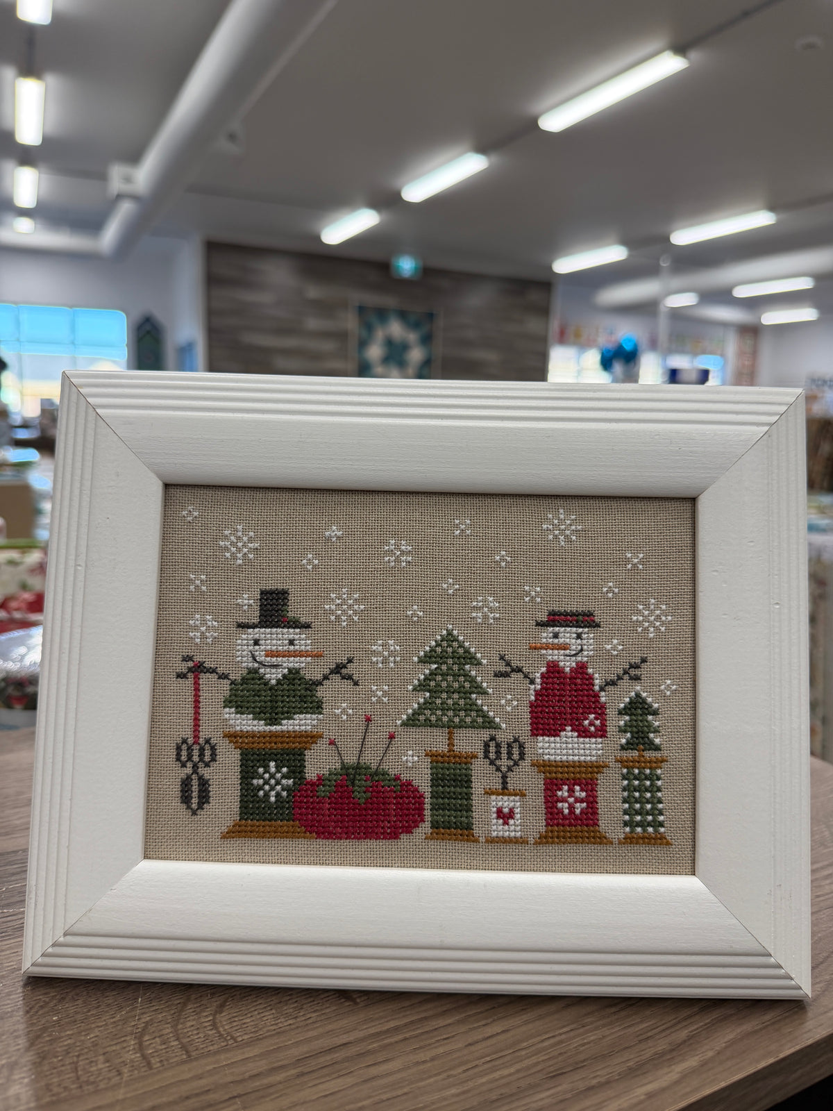 Snowman Stitch Along Kit