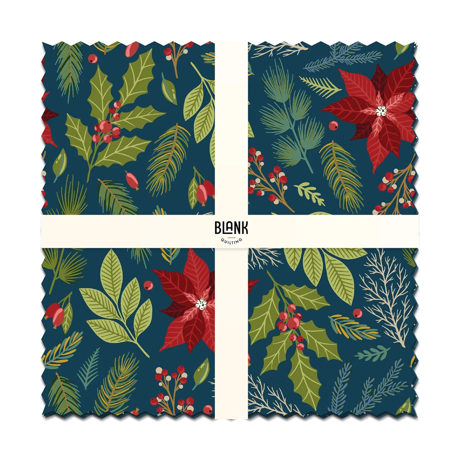 Holly Jolly Calico 10in Squares (42pcs)