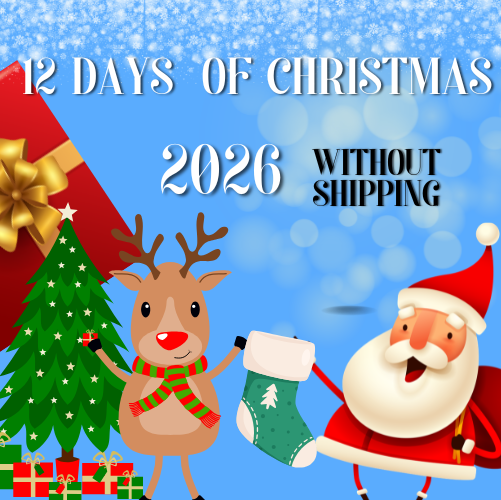 12 DAYS OF CHRISTMAS - WITHOUT SHIPPING