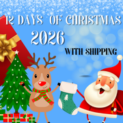 12 DAYS OF CHRISTMAS - WITH SHIPPING