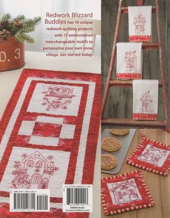 Annie's Quilting Redwork Blizzard Buddies - 141400