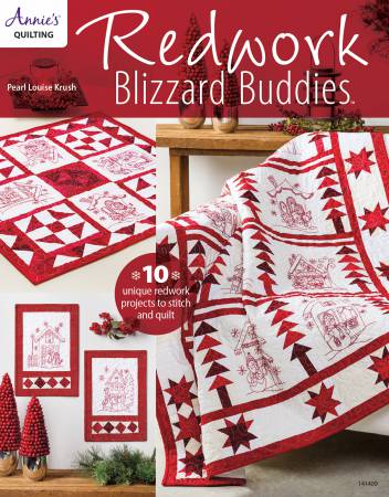 Annie's Quilting Redwork Blizzard Buddies - 141400