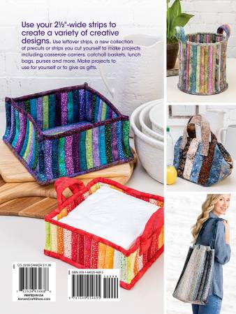 Annie's Quilting Jelly Roll Baskets & Bags  141481