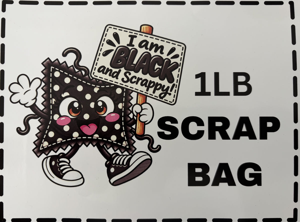 1 LB Scrap Bag (Black)