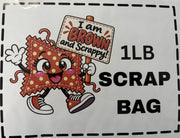 1 LB Scrap Bag (Brown)