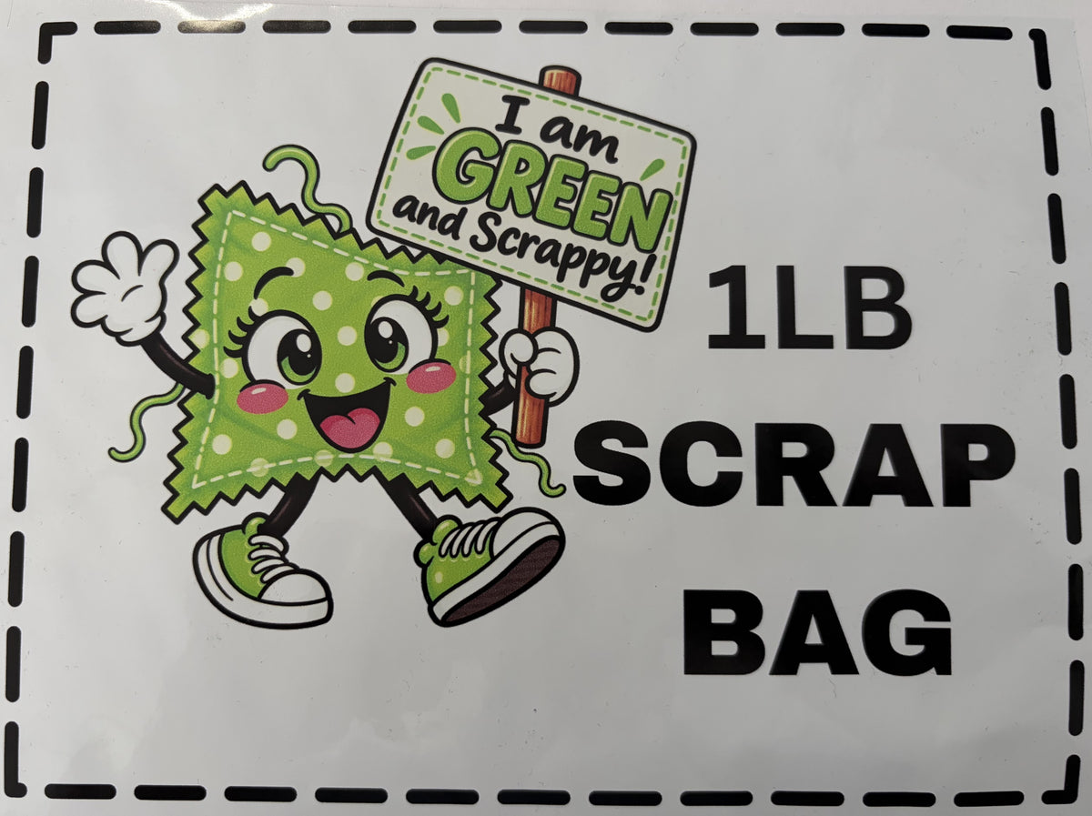 1 LB Scrap Bag (Green)