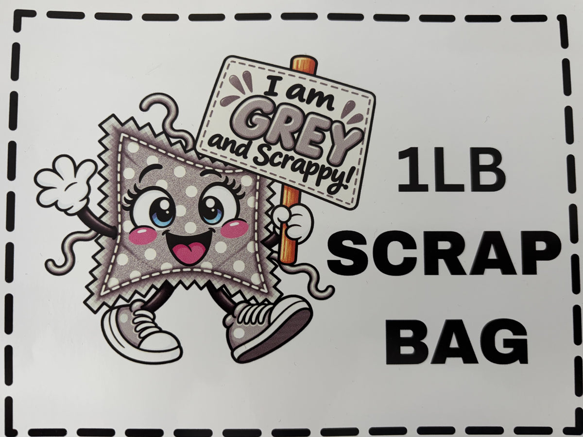 1 LB Scrap Bag (Grey)