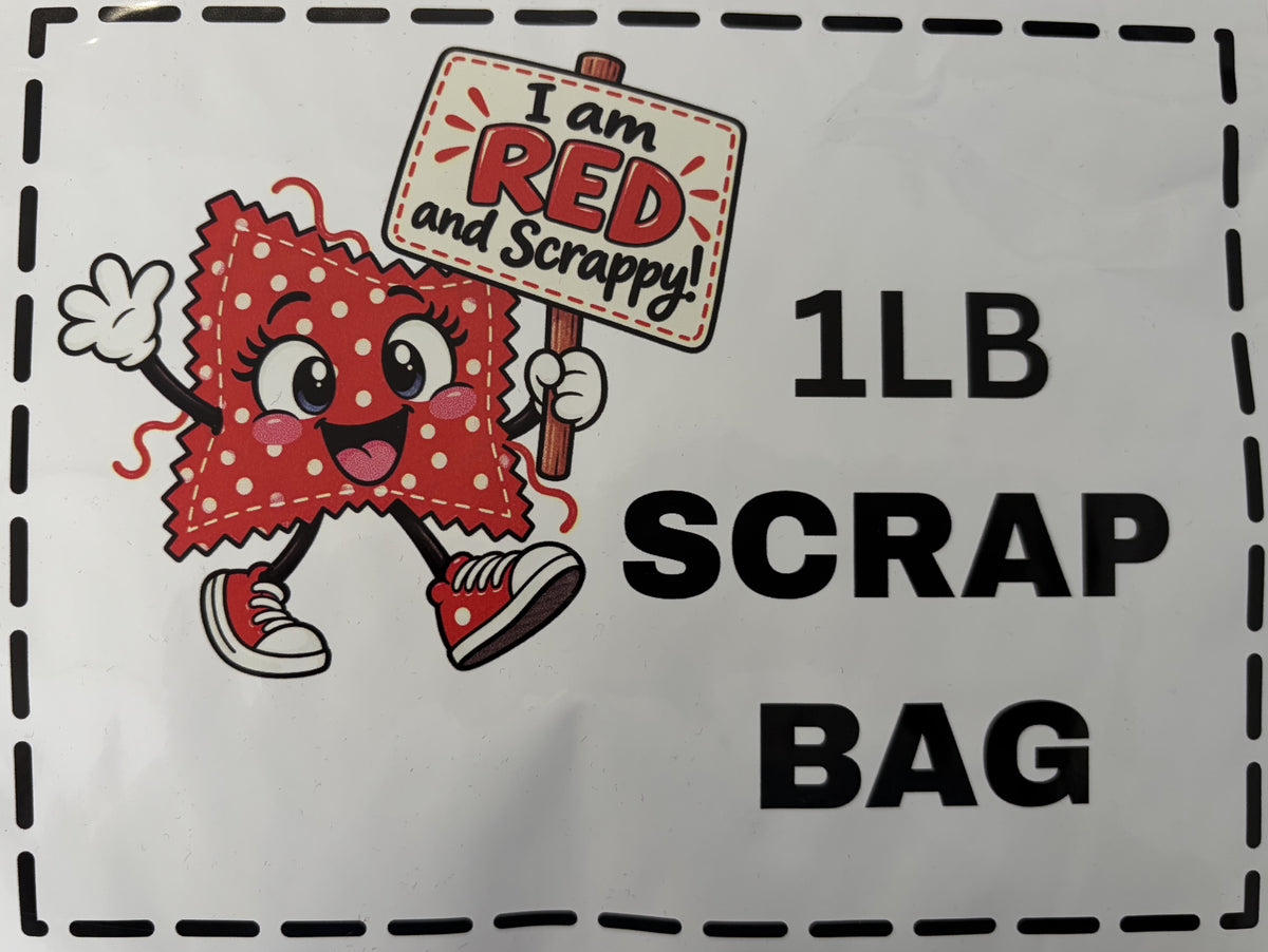 1 LB Scrap Bag (Red)