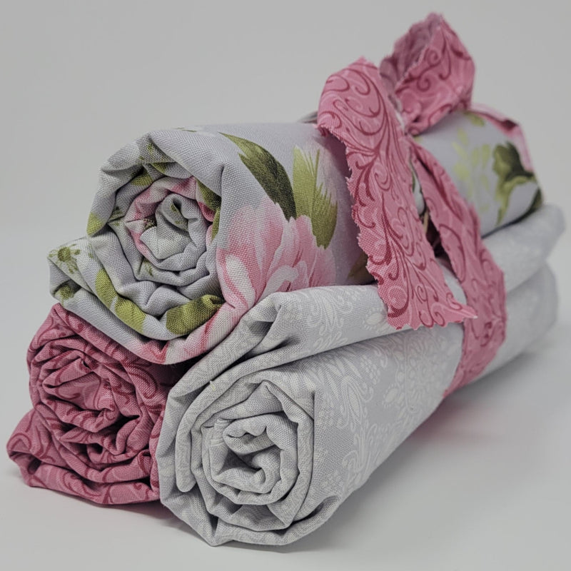 3 Meter Fabric Bundle (Pink/Grey)