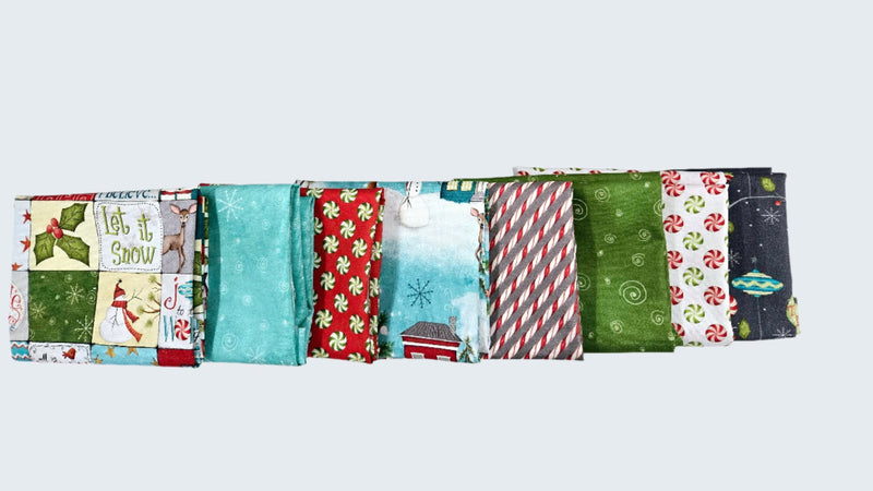 A Very Terry Christmas Fat Quarter Bundle