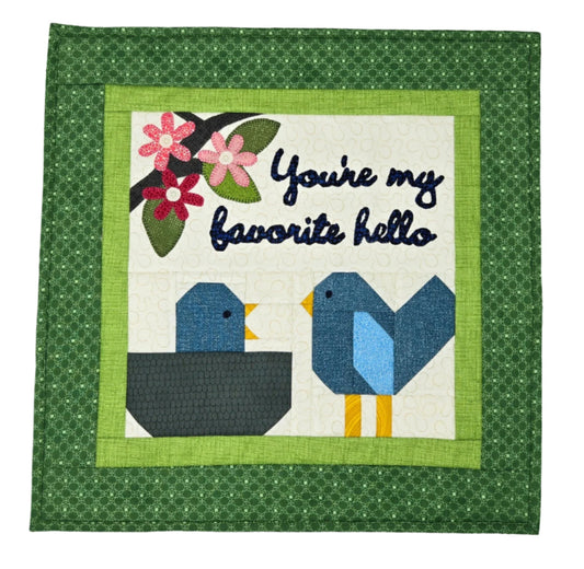 On Wander Lane Bunny Knoll (Block 4) Fabric Kit