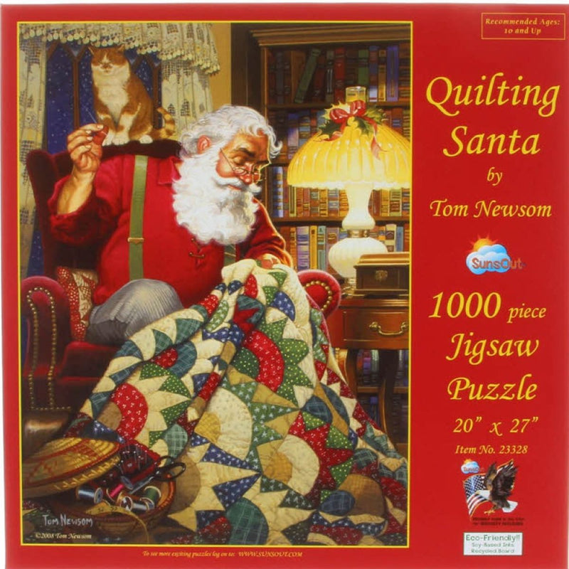 Quilting Santa Puzzle