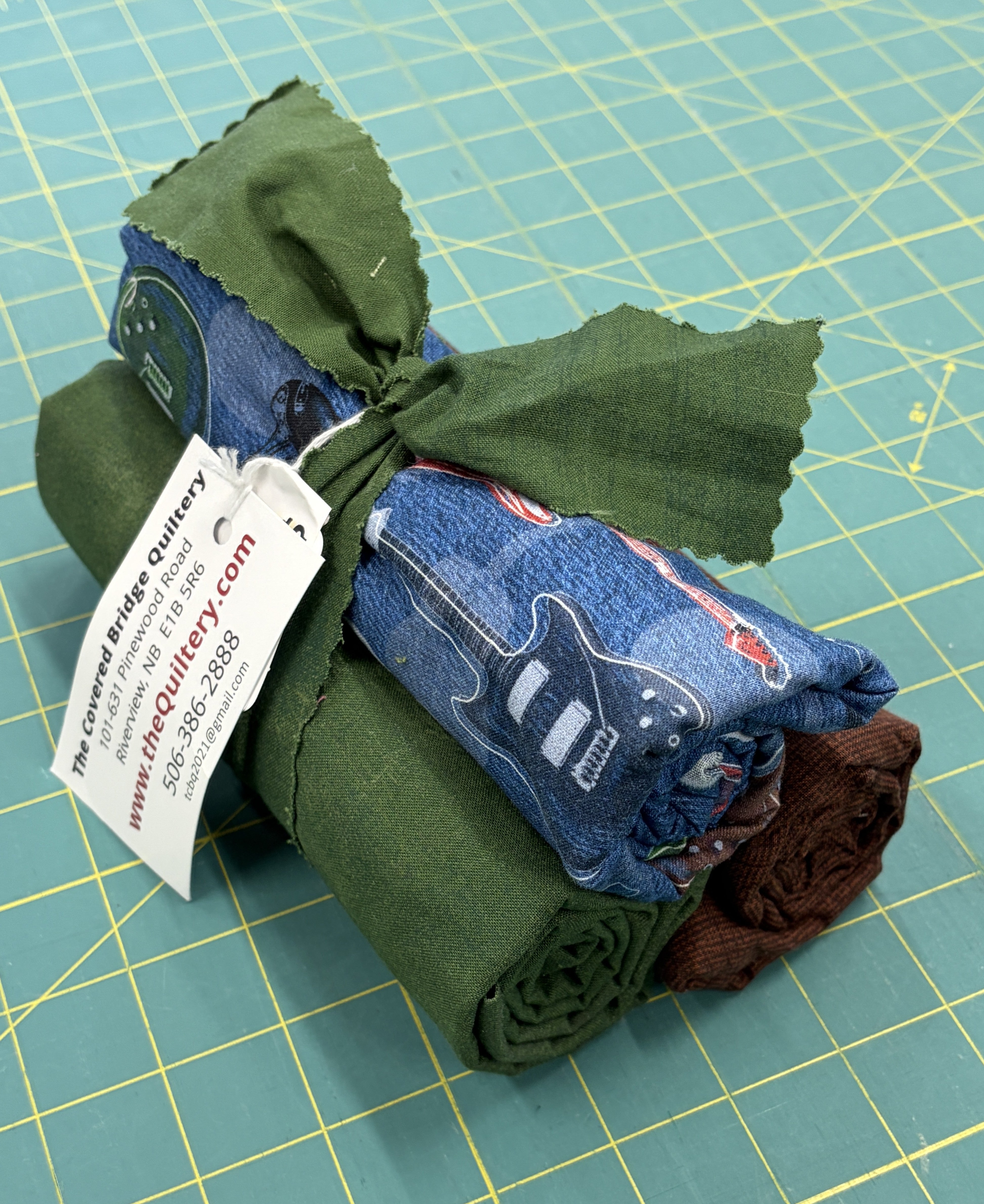 3 Meter Fabric Bundle (Guitar Theme)