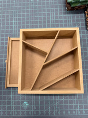 Hand Crafted Creative Grid Crazier Eight Ruler Box