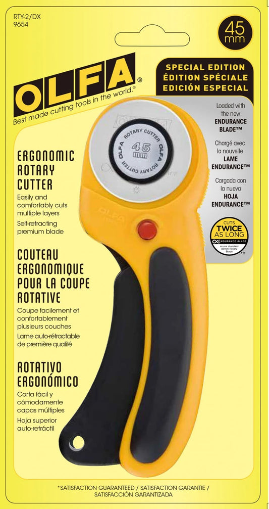 Deluxe Ergonomic Rotary Cutter (45 mm)