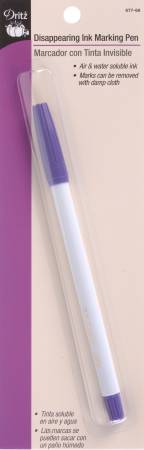 Dritz Disappearing Ink Pen Purple 677-60D