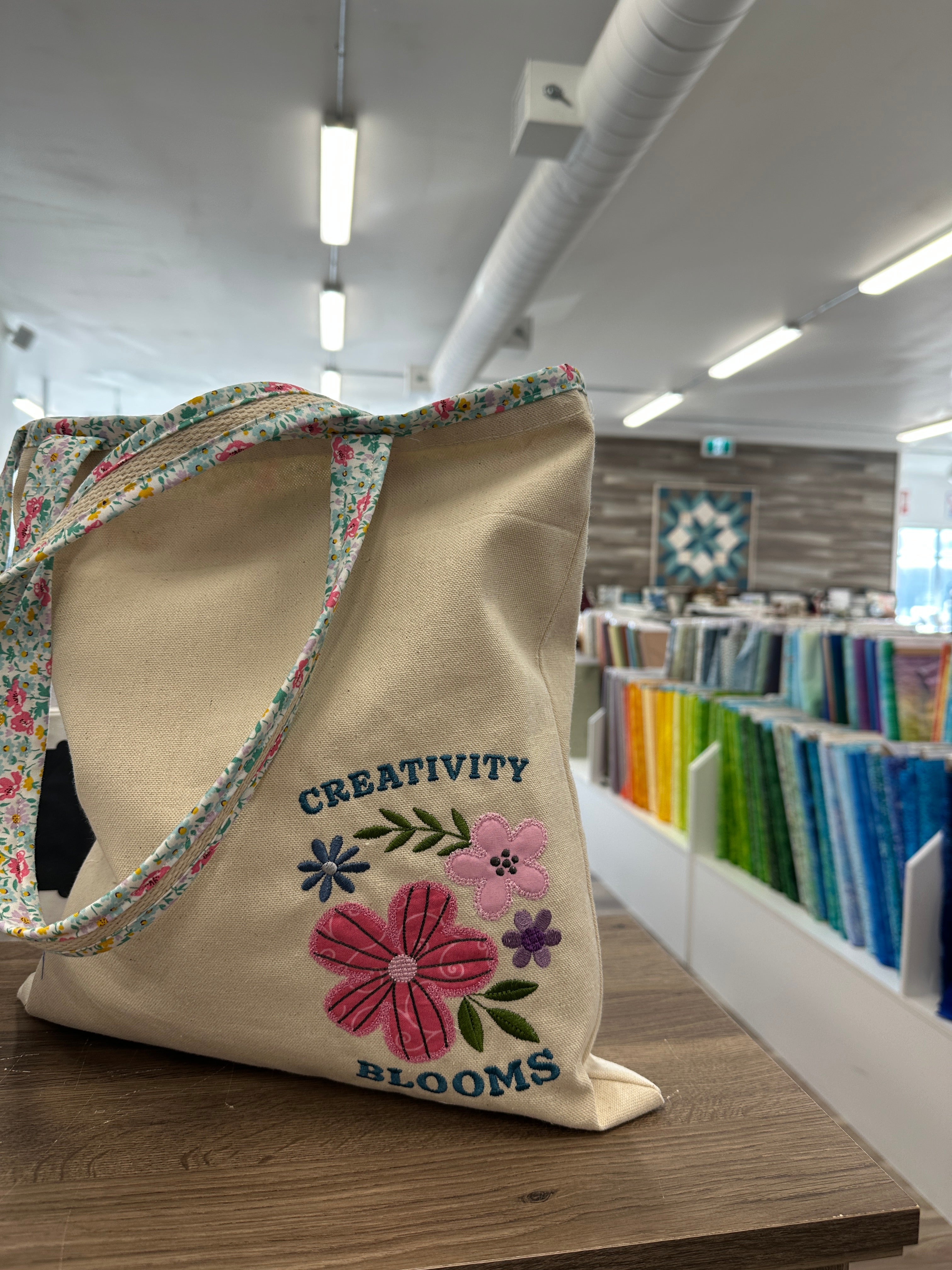 Canvas Tote Embroidery Class - May 3