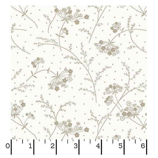 FQ Queen Annes Lace White/Taupe