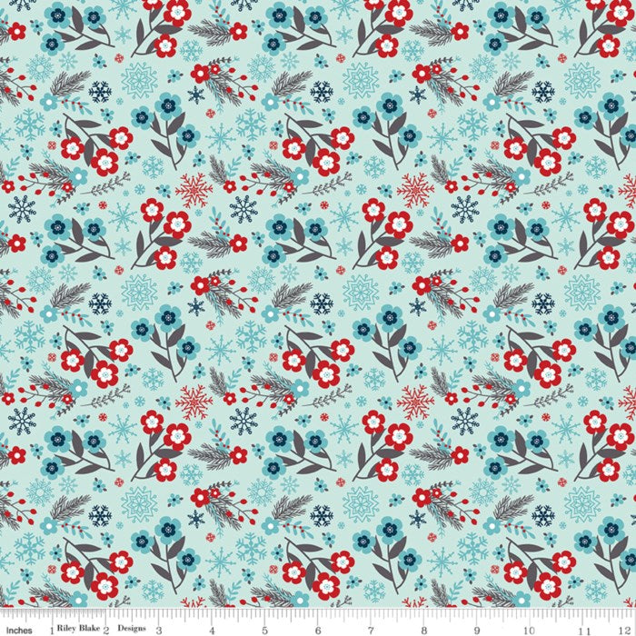 A Perfect Winter Flowers Powder