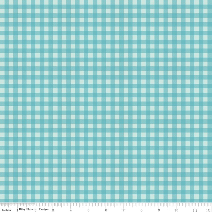 A Perfect Winter Plaid Blue
