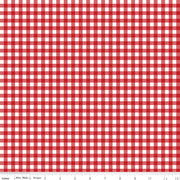A Perfect Winter Plaid Red
