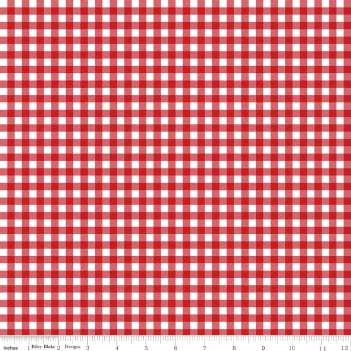 A Perfect Winter Plaid Red