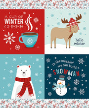 A Perfect Winter Winter Cheer Panel (36"x35")
