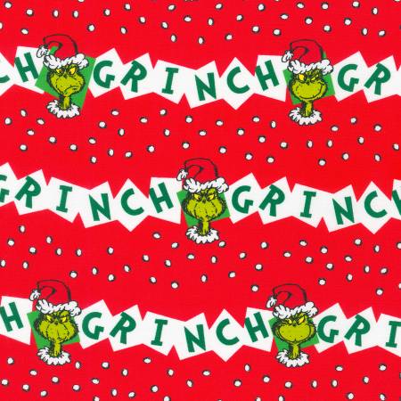 Dr. Seuss How the Grinch Stole Christmas Stripes Holiday 20998