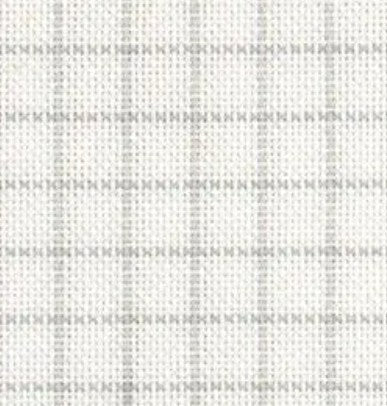 Lugana EasyCount - White Grey (25 count)