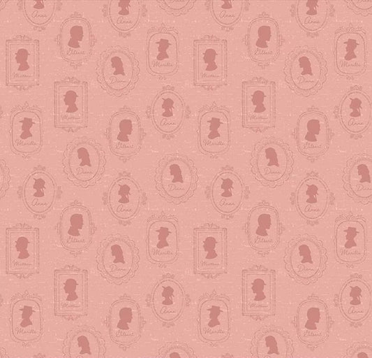 Anne of Green Gables Silhouettes Rose