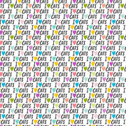 Are You Kitten Me I Love Cats Words Multi