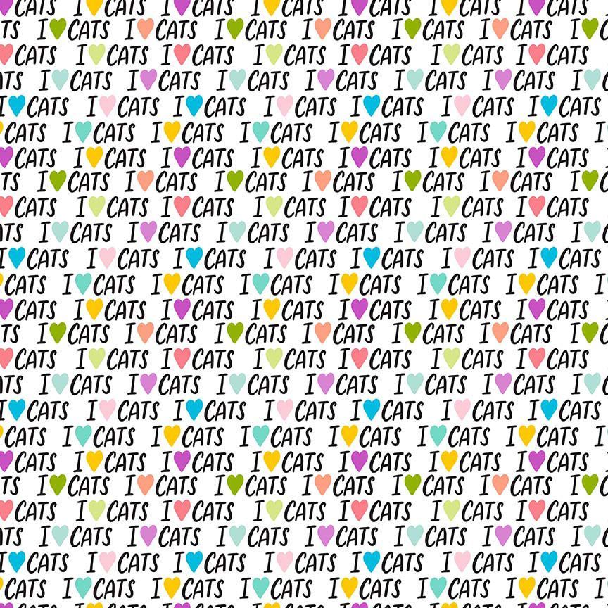 Are You Kitten Me I Love Cats Words Multi