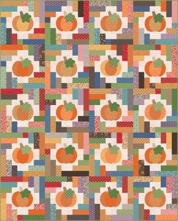 Riley Blake Designs - Autumn Pumpkin Seeds Quilt Kit - KT-14650