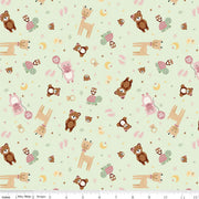 Baby Girl Animals Mint