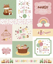 Baby Girl Cute as a Button Panel