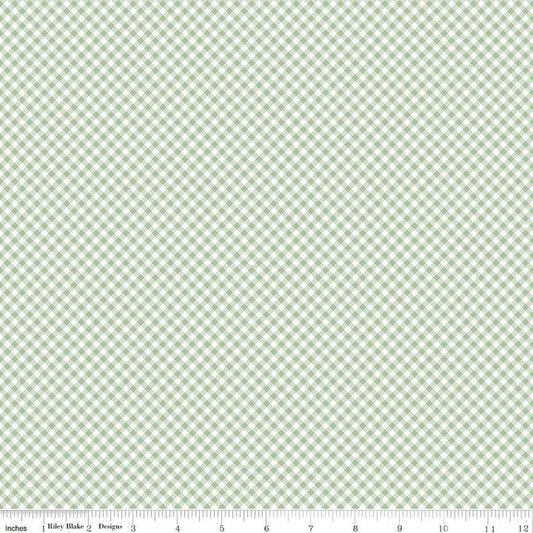 Baby Girl Gingham Green