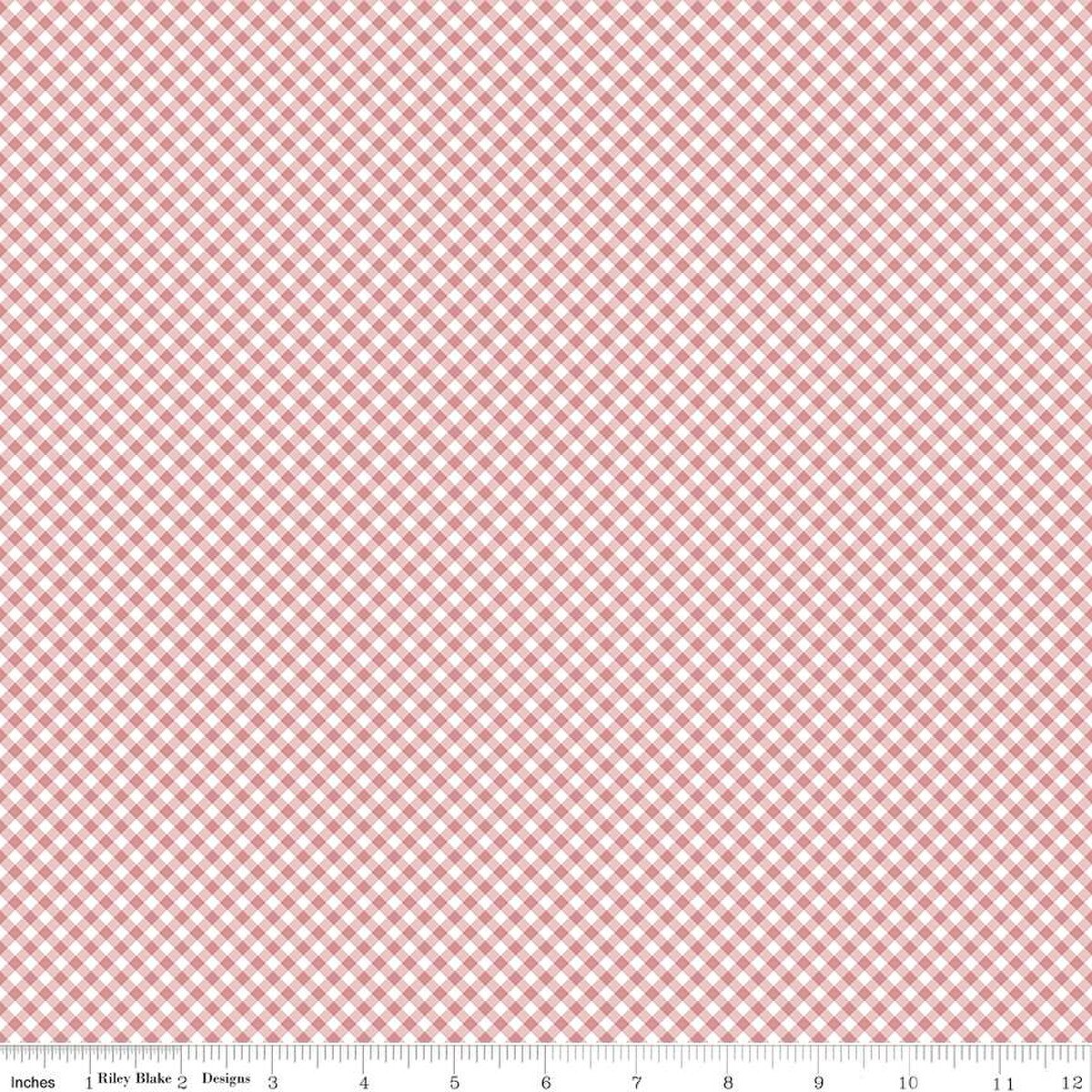 FQ Baby Girl Gingham Rose