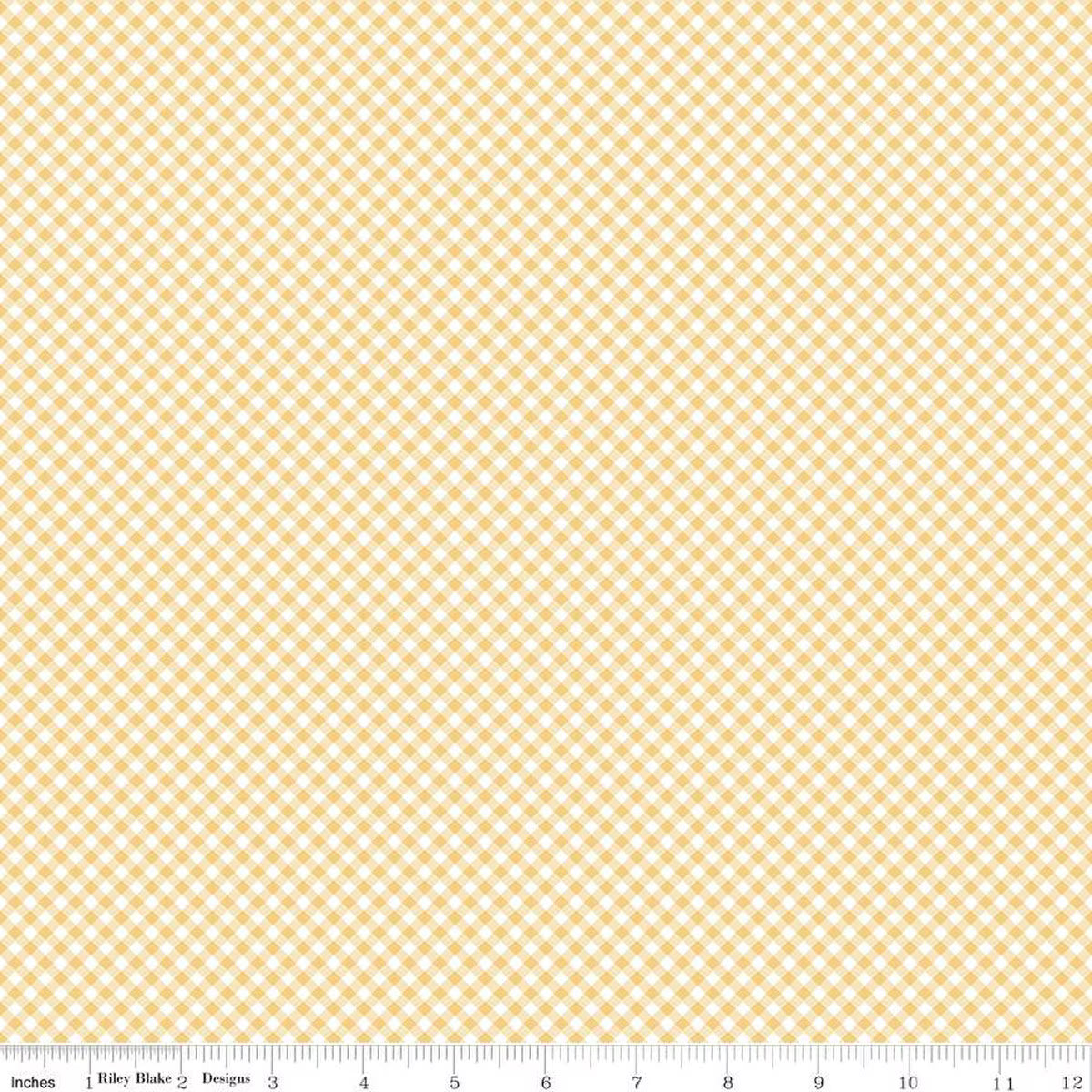 Baby Girl Gingham Yellow